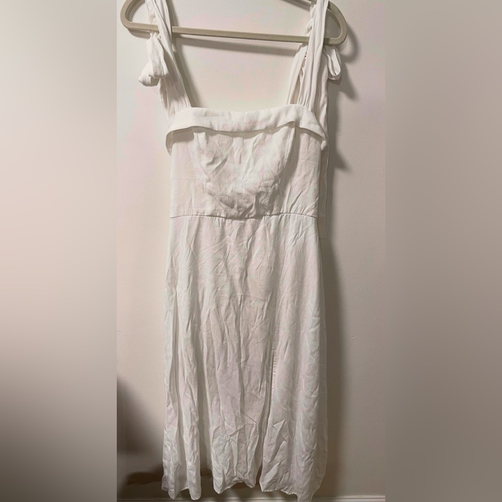 Trixxi White Midi Dress